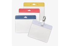 7040BK - Transparante badges